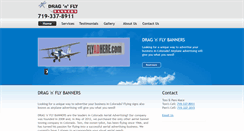 Desktop Screenshot of dragnflybanners.com